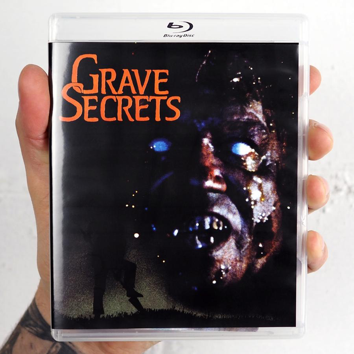 Grave Secrets - Blu-Ray - Limited Edition Slipcover - Sealed Media Vinegar Syndrome   