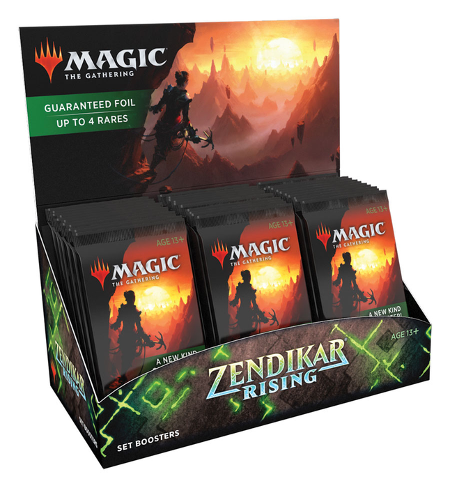 Magic the Gathering CCG: Zendikar Rising Set Booster Display Box CCG WIZARDS OF THE COAST, INC   