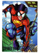 Marvel DC Amalgam 1996 - 02 - Spider-Boy Vintage Trading Card Singles Skybox   