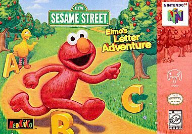 Elmo’s Letter Adventure - N64 - Loose Video Games Nintendo   