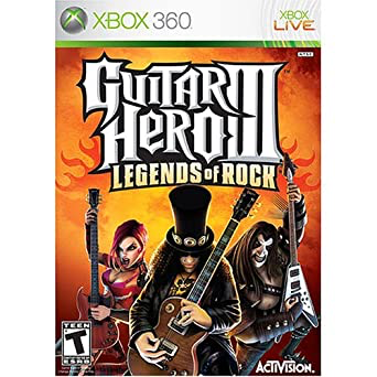 Guitar Hero III - Legends of Rock - Xbox 360 - Complete - Game Only Video Games Microsoft   