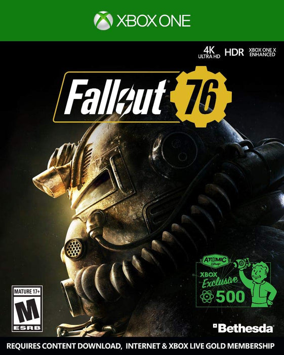 Fallout 76 - Xbox One - Sealed Video Games Microsoft   