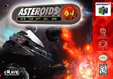Asteroids Hyper 64 - N64 - Loose Video Games Nintendo   