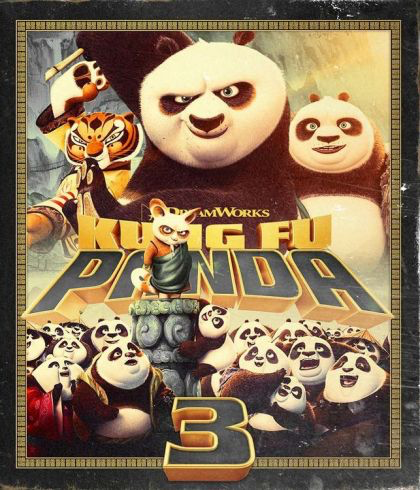 Kung Fu Panda 3 - Blu-Ray Media Heroic Goods and Games   