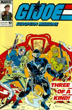 G.I. Joe: European Missions #10 Comics Marvel   
