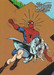 Marvel - The Silver Age 1998 - 99- Amazing Spider-Man #121 Vintage Trading Card Singles Skybox