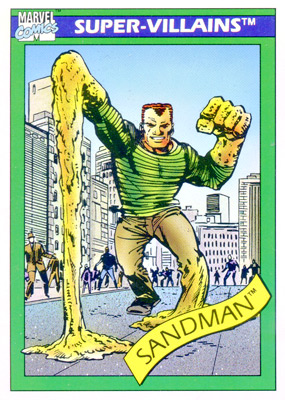 Marvel Universe 1990 - 066 - Sandman Vintage Trading Card Singles Impel   