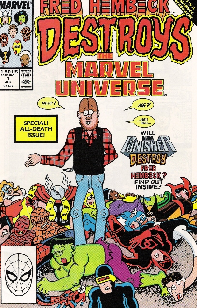 Fred Hembeck Destroys the Marvel Universe #1 Comics Marvel   