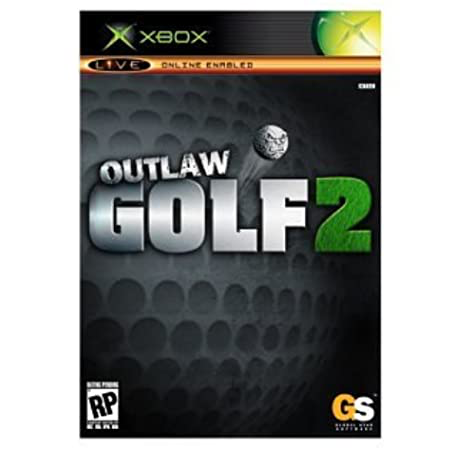 Outlaw Golf 2 - Xbox - in Case Video Games Microsoft   
