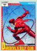 Marvel Universe 1991 - 129 - Daredevil's Billy Club Vintage Trading Card Singles Impel