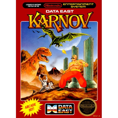 Karnov - NES - Loose Video Games Nintendo   