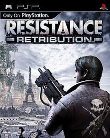 Resistance - Retribution - PSP - in Case Video Games Sony   