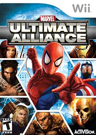Ultimate Alliance - Wii - in Case Video Games Nintendo   