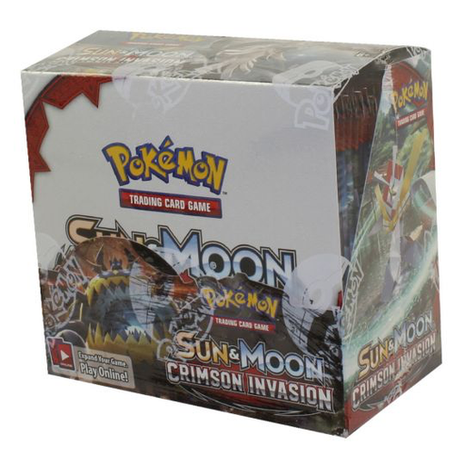 Pokemon TCG: Sun & Moon - Crimson Invasion Booster Box CCG POKEMON COMPANY INTERNATIONAL   
