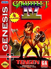 Gauntlet IV - Genesis - Complete Video Games Sega   