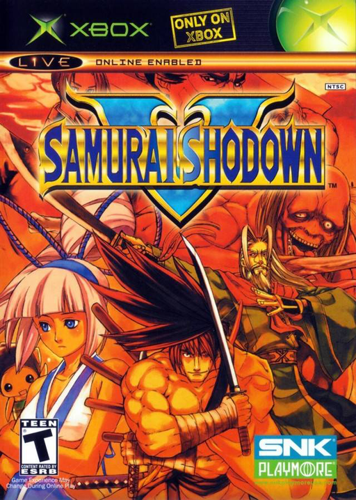 Samurai Shodown V - Xbox - in Case Video Games Microsoft   