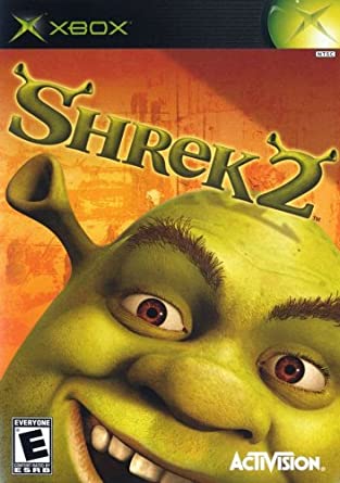 Shrek 2 - Xbox - in Case Video Games Microsoft   