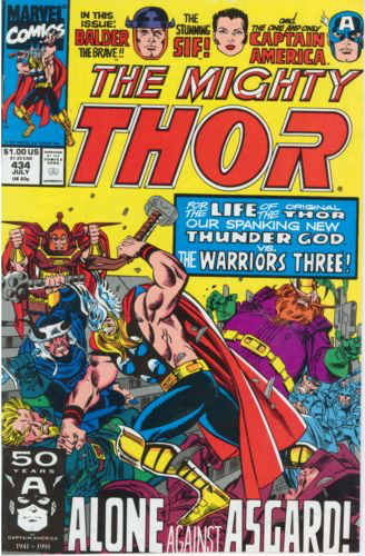 Thor, Vol. 1 #434 Comics Marvel   
