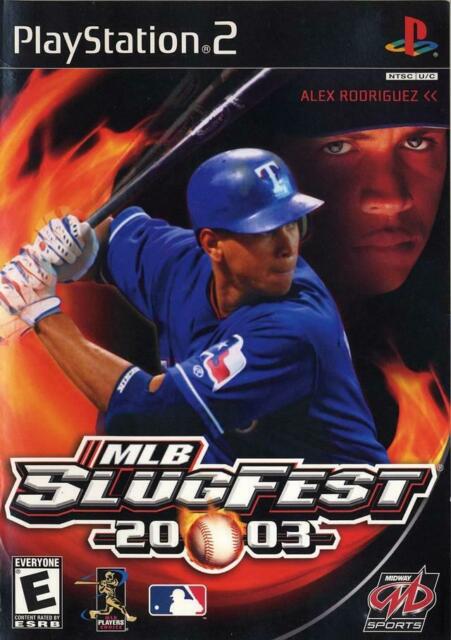 MLB Slugfest 2003 - Playstation 2 - Complete Video Games Sony   