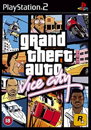 Grand Theft Auto Vice City - Playstation 2 - Complete Video Games Sony   