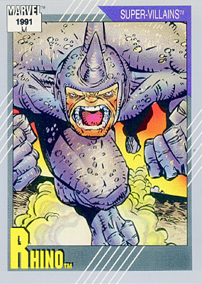 Marvel Universe 1991 - 073 - Rhino Vintage Trading Card Singles Impel   