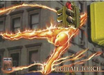 Marvel Premium QFX 1997 - 15 - Human Torch Vintage Trading Card Singles Fleer