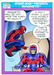 Marvel Universe 1990 - 156 - Spider-Man Presents - Magneto Vintage Trading Card Singles Impel