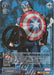 Weiss Schwarz Marvel - 2021 - MAR / S89-074A - AVGR - Living Legend Captain America - Foil Stamped Vintage Trading Card Singles Weiss Schwarz   