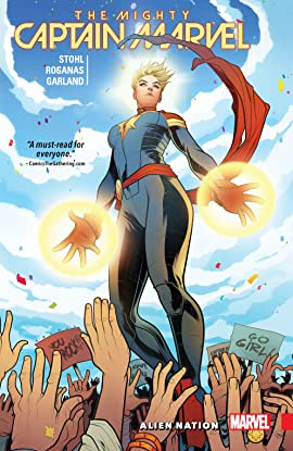 Captain Marvel- The Mighty Captain Marvel Vol 01 - Alien Nation Book Heroic Goods and Games   