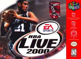 NBA Live 2000 - N64 - Loose Video Games Nintendo   