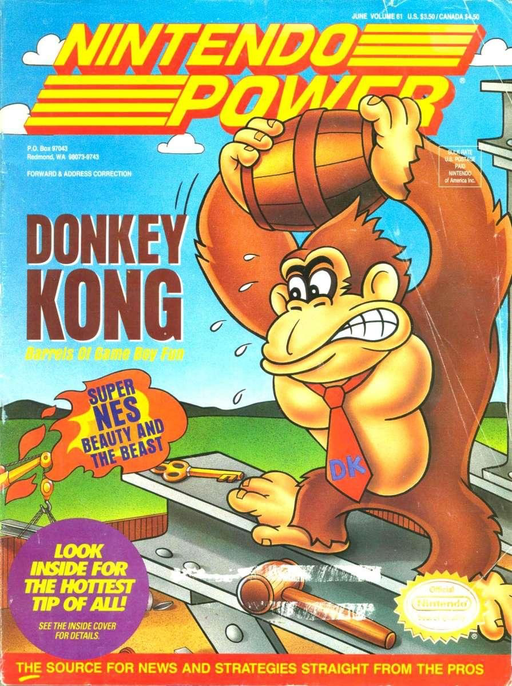 Nintendo Power - Issue 061 - Donkey Kong Odd Ends Nintendo   