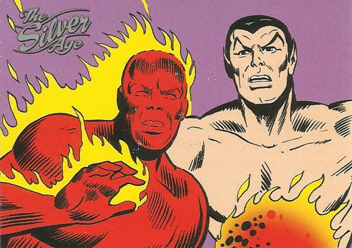 Marvel - The Silver Age 1998 - 86- Sub-Mariner #14 Vintage Trading Card Singles Skybox