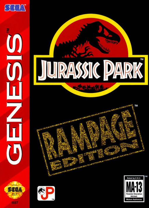 Jurassic Park - Rampage Edition - Genesis - Loose Video Games Sega   