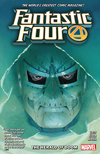 Fantastic Four by Dan Slott Vol 03 - The Herald of Doom Book Heroic Goods and Games   