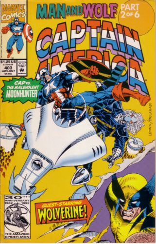 Captain America, Vol. 1 #403 Comics Marvel   