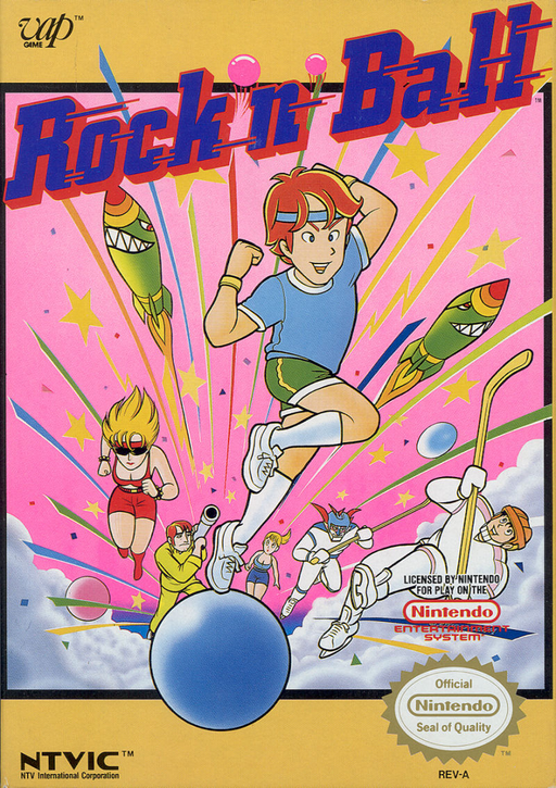 Rock-N-Ball - NES - Loose Video Games Nintendo   