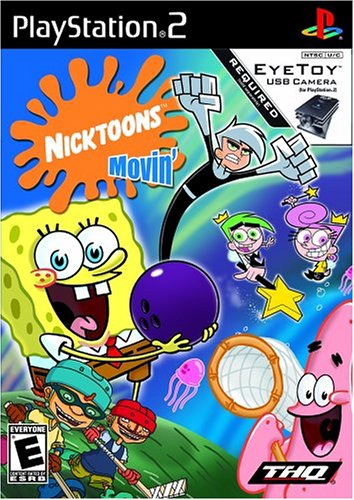 Nicktoons Movin’ - Playstation 2 - Complete Video Games Sony   