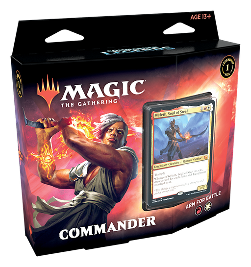 Magic the Gathering CCG: Commander Legends Commander - Arm for Battle CCG WIZARDS OF THE COAST, INC   