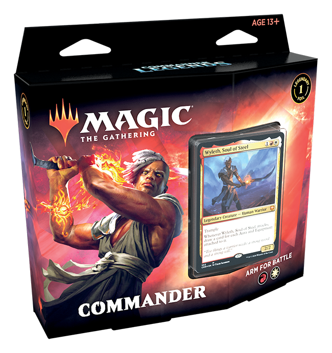 Magic the Gathering CCG: Commander Legends Commander - Arm for Battle CCG WIZARDS OF THE COAST, INC   