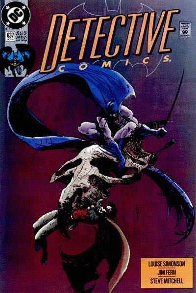 Detective Comics, Vol. 1 #637 Comics DC   