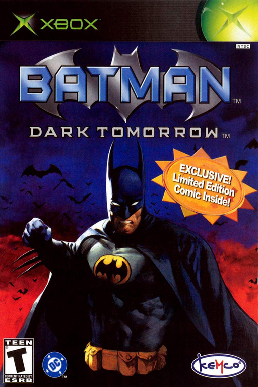 Batman - Dark Tomorrow - Xbox - in Case Video Games Microsoft   