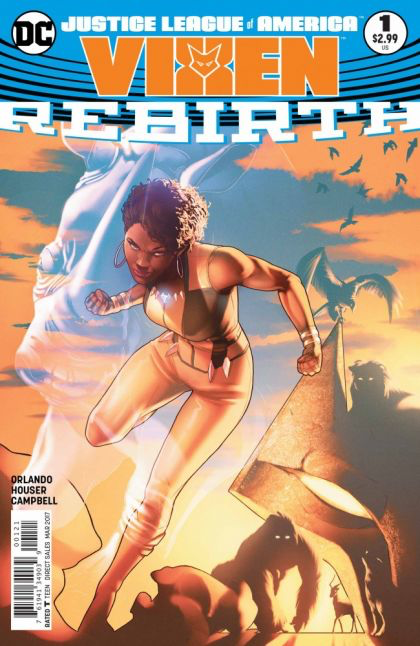 Justice League Of America: Vixen - Rebirth #01B Comics DC   