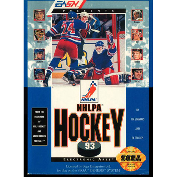NHLPA Hockey - Genesis - Loose Video Games Sega   
