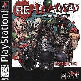 Re-Loaded - Playstation 1 - Loose Video Games Sony   