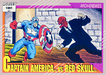 Marvel Universe 1991 - 115 - Captain America vs. Red Skull Vintage Trading Card Singles Impel
