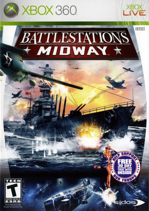 Battlestations Midway - Xbox 360 - in Case Video Games Microsoft   