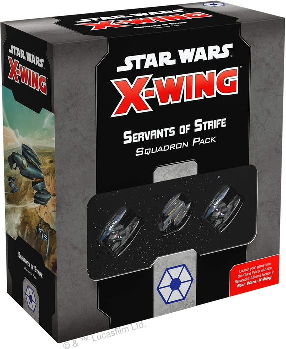 Star Wars X-Wing 2nd Edition - Servants of Strife Squadron Pack Board Games ASMODEE NORTH AMERICA   