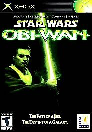 Star Wars - Obi Wan - Xbox - in Case Video Games Microsoft   