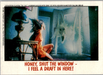 Fright Flicks 1988 - 43 - Poltergeist - Honey, Shut the Window - I Feel a Draft in Here! Vintage Trading Card Singles Topps
