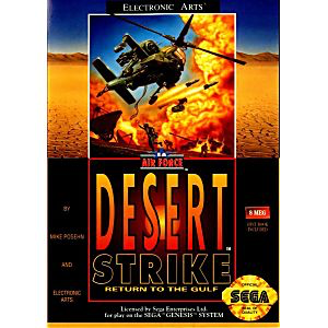 Desert Strike - Genesis - Complete Video Games Sega   